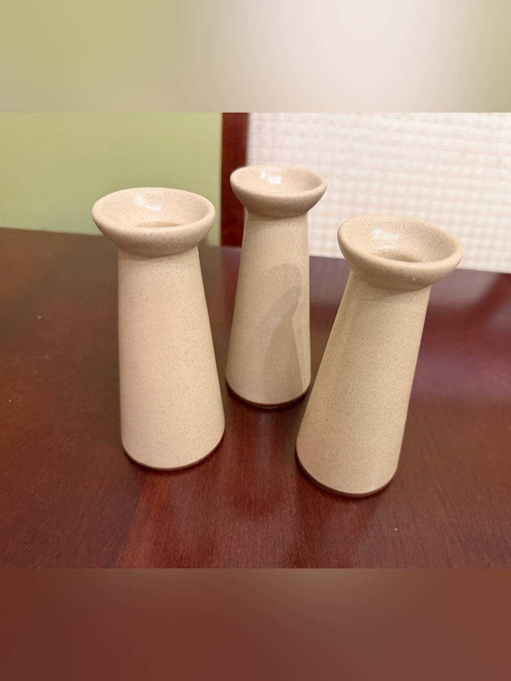 Threshold Set of 3 Taper Candle Holders
